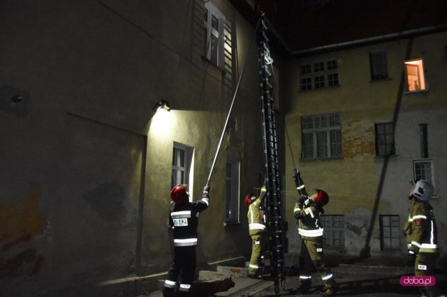 Straż pożarna na ul. Chrobrego w Bielawie