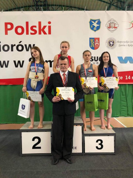 Medalowe żniwo zawodników i zawodniczek IRON BULLS Bielawa w Mistrzostwach Polski w Sumo