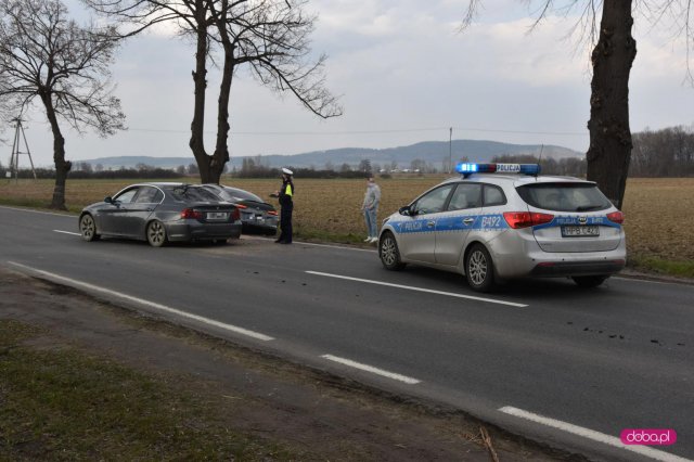 Wypadek na drodze Dzierżoniów - Świdnica