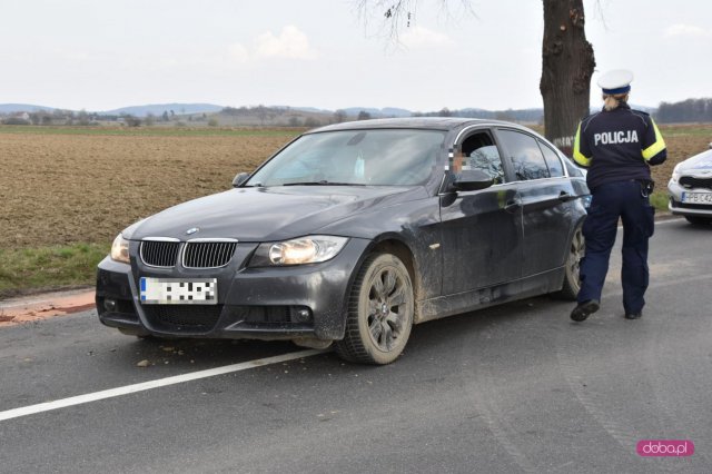 Wypadek na drodze Dzierżoniów - Świdnica
