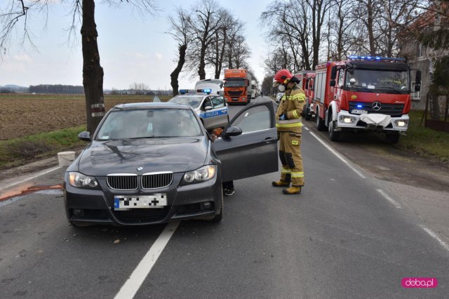 Wypadek na drodze Dzierżoniów - Świdnica