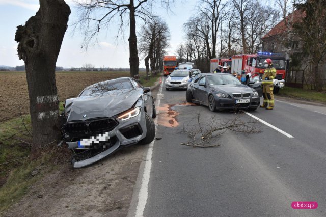 Wypadek na drodze Dzierżoniów - Świdnica