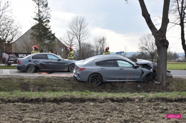 Wypadek na drodze Dzierżoniów - Świdnica
