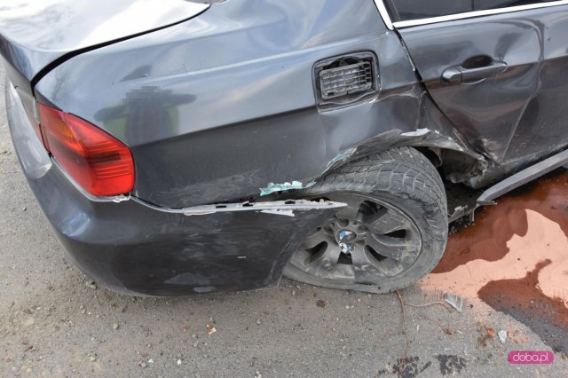 Wypadek na drodze Dzierżoniów - Świdnica