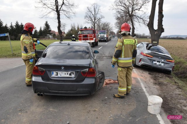Wypadek na drodze Dzierżoniów - Świdnica