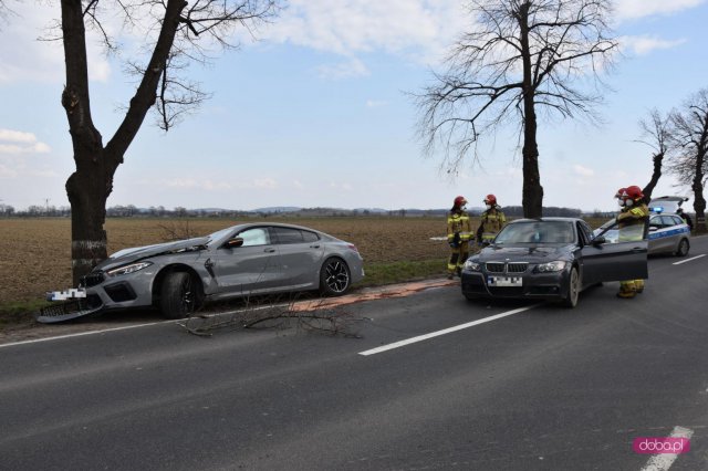 Wypadek na drodze Dzierżoniów - Świdnica