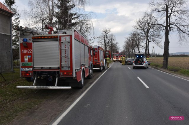 Wypadek na drodze Dzierżoniów - Świdnica