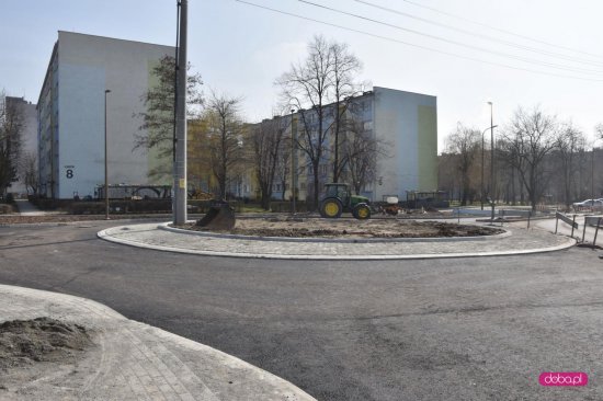 Budowa ronda w Dzierżoniowie