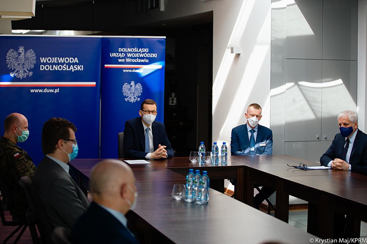 Wizyta premiera Mateusza Morawieckiego na Dolnym Śląsku