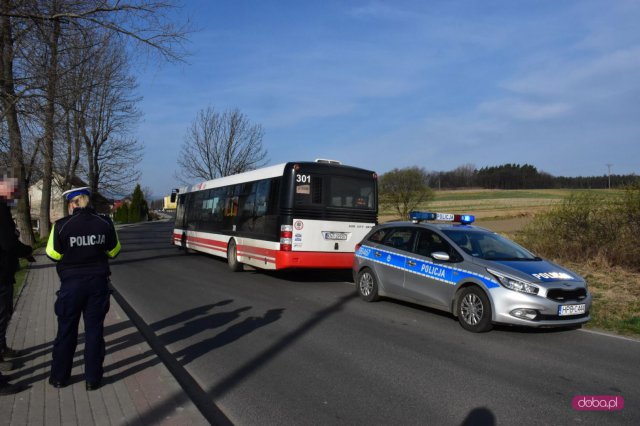 Kolizja w Dobrocinie