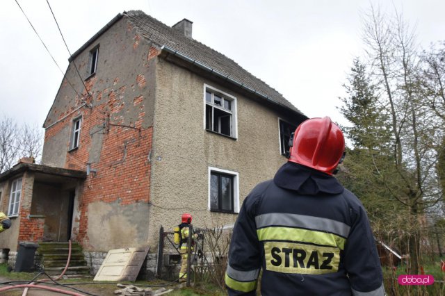 Pożar w Piławie Górnej