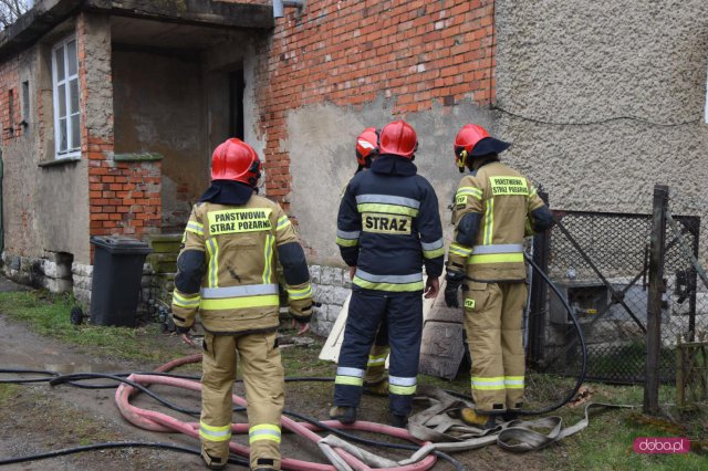 Pożar w Piławie Górnej