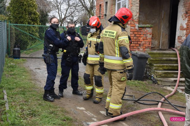 Pożar w Piławie Górnej