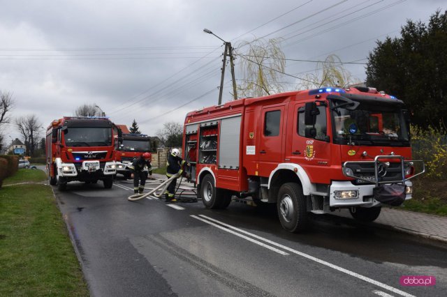 Pożar w Piławie Górnej
