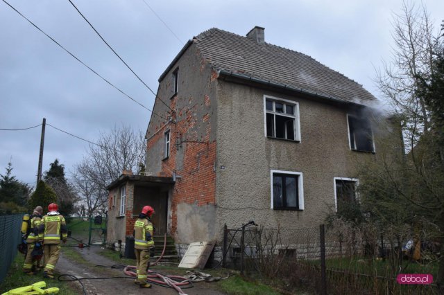 Pożar w Piławie Górnej