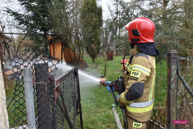 Pożar w Piławie Górnej