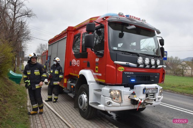 Pożar w Piławie Górnej