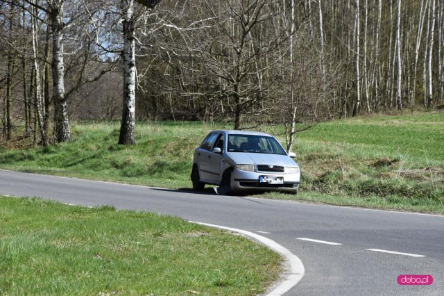 Zderzenie skody z renault 