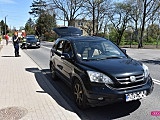 Zderzenie trzech samochodów w Łagiewnikach