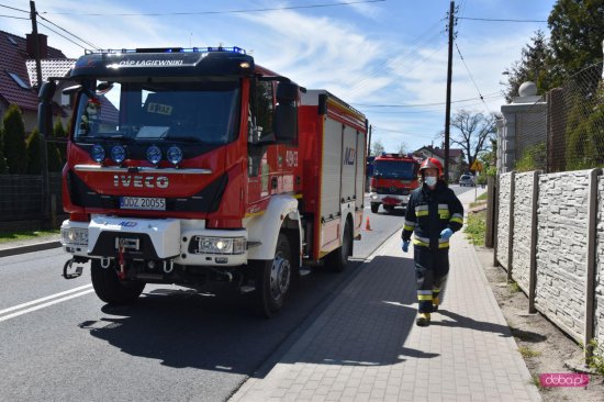 Zderzenie trzech samochodów w Łagiewnikach