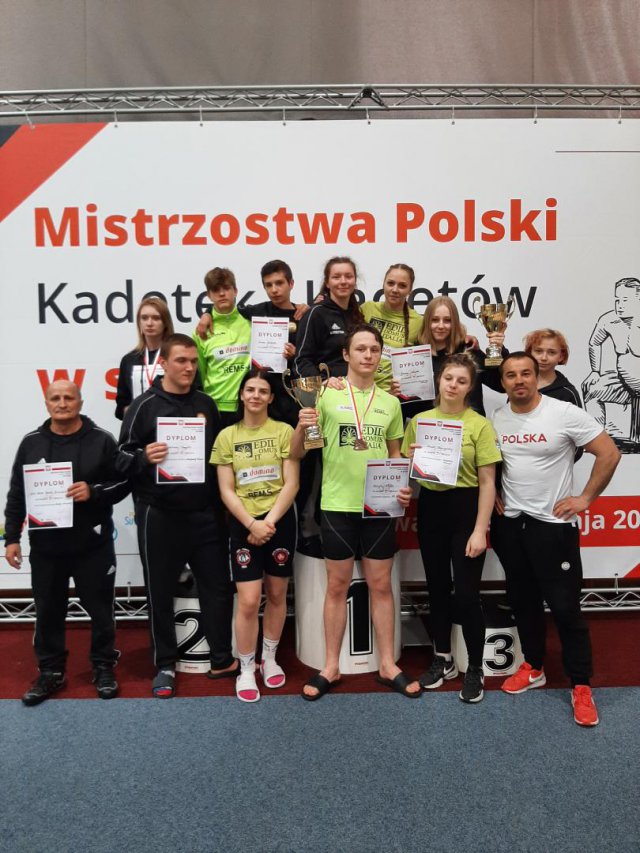 Medalowe żniwo sumitów w Mistrzostwach Polski Kadetów