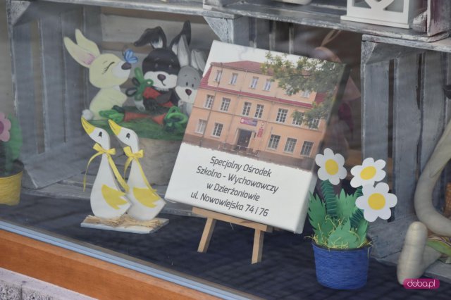 Prace uczniów SOSW w Dzierżoniowie w Oknie Artystycznym