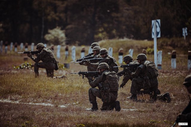 Ćwiczenia dolnośląskich Terytorialsów z wojskami operacyjnymi
