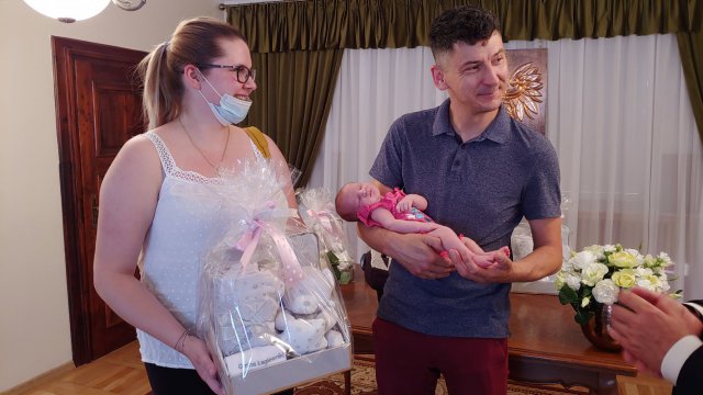 Wyprawki dla niemowlaków z Gminy Łagiewniki