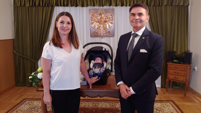 Wyprawki dla niemowlaków z Gminy Łagiewniki