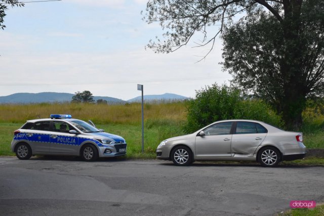 Zderzenie dwóch pojazdów w Mościsku