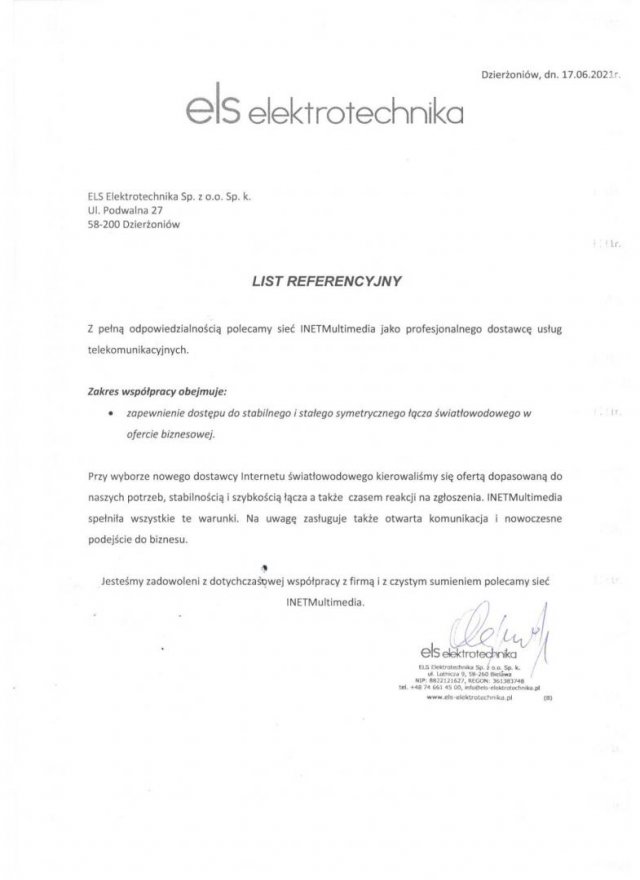 Najlepsze łącze Światłowodowe w powiecie dzierżoniowskim od INETMULTIMEDIA
