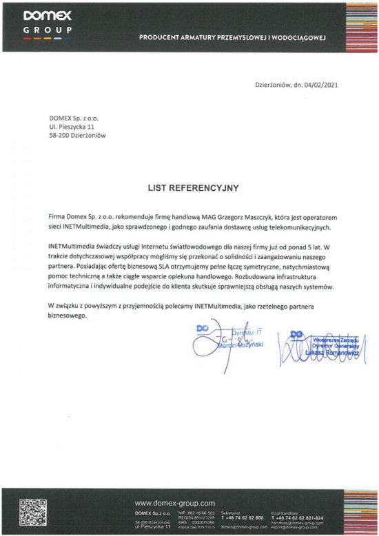 Najlepsze łącze Światłowodowe w powiecie dzierżoniowskim od INETMULTIMEDIA