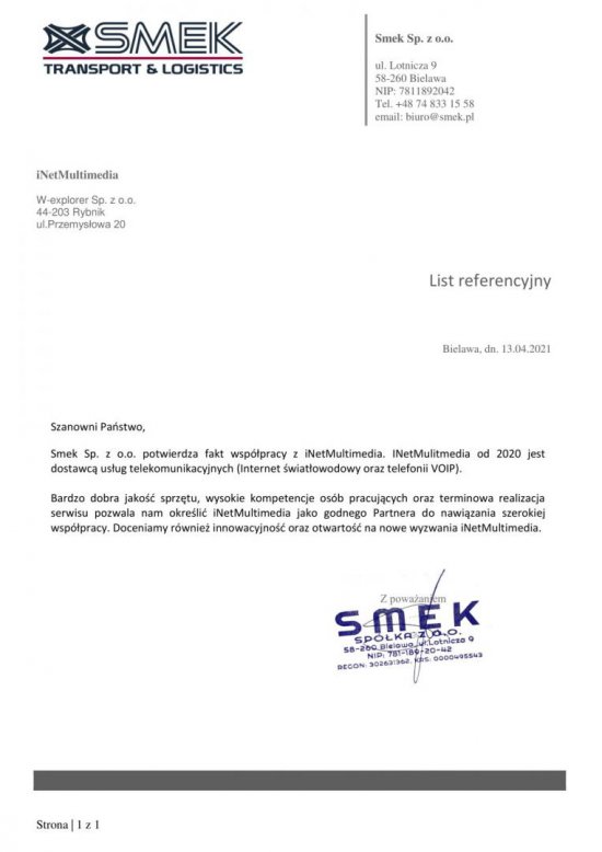 Najlepsze łącze Światłowodowe w powiecie dzierżoniowskim od INETMULTIMEDIA