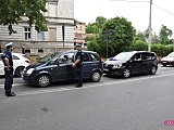 Zdarzenie drogowe na Kościuszki w Dzierżoniowie