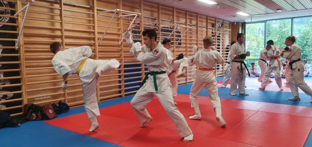 Kyokushin Dzierżoniów - letni obóz karate