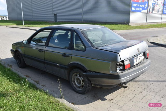 Zderzenie pojazdów na drodze Bielawa - Dzierżoniów 