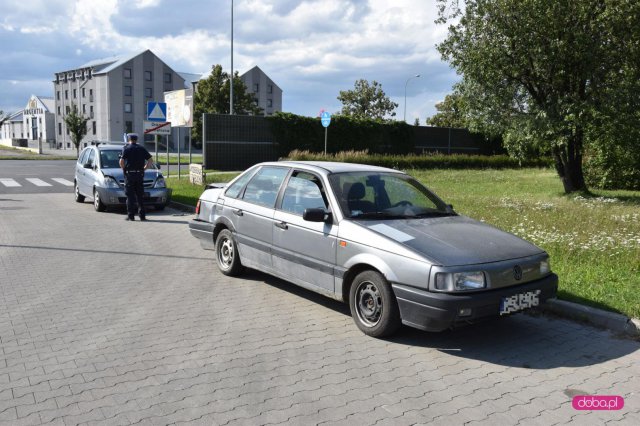 Zderzenie pojazdów na drodze Bielawa - Dzierżoniów 