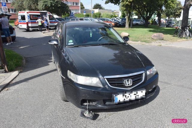 Wypadek na Piastowskiej w Dzierżoniowie