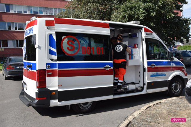Wypadek na Piastowskiej w Dzierżoniowie