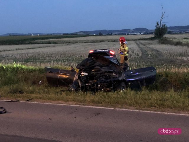 Śmiertelny wypadek motocyklisty!