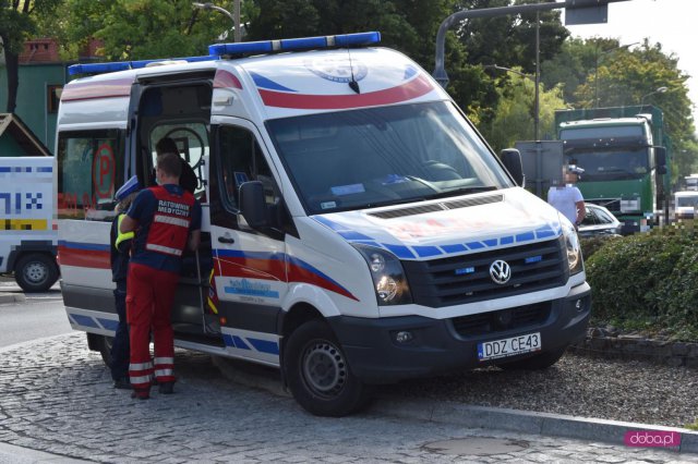 Kolizja na Rondzie Polskiego Państwa Podziemnego w Dzierżoniowie