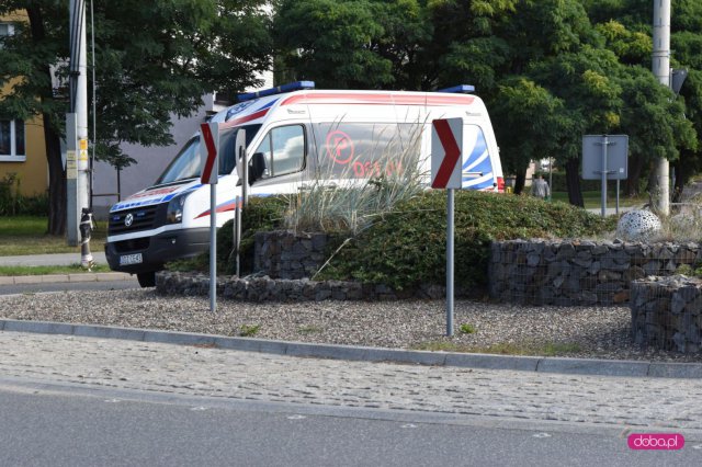 Kolizja na Rondzie Polskiego Państwa Podziemnego w Dzierżoniowie