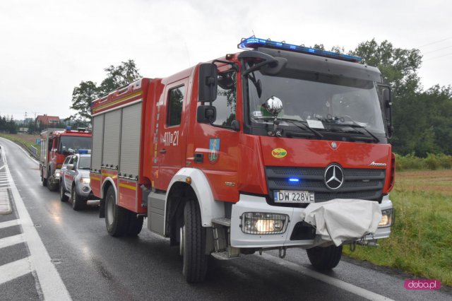 Zderzenie dwóch busów na ósemce