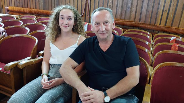 Julia Kruk na Sesji Rady Gminy Łagiewniki