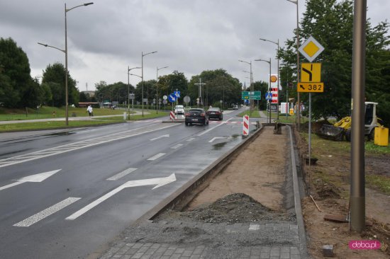 Budowa chodnika na ul. Świdnickiej w Dzierżoniowie