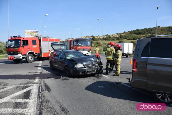 Wypadek na bielawskiej obwodnicy