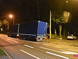 Zderzenie ciężarówki ze skodą w Dzierżoniowie