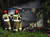 Pożar na Brzegowej w Dzierżoniowie