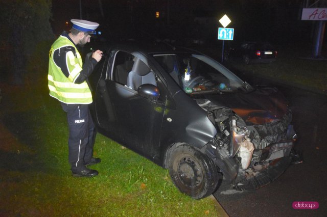 Wypadek na Diorowskiej w Dzierżoniowie