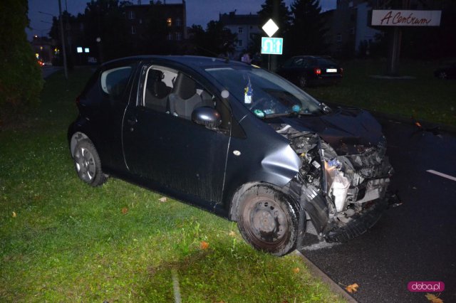 Wypadek na Diorowskiej w Dzierżoniowie